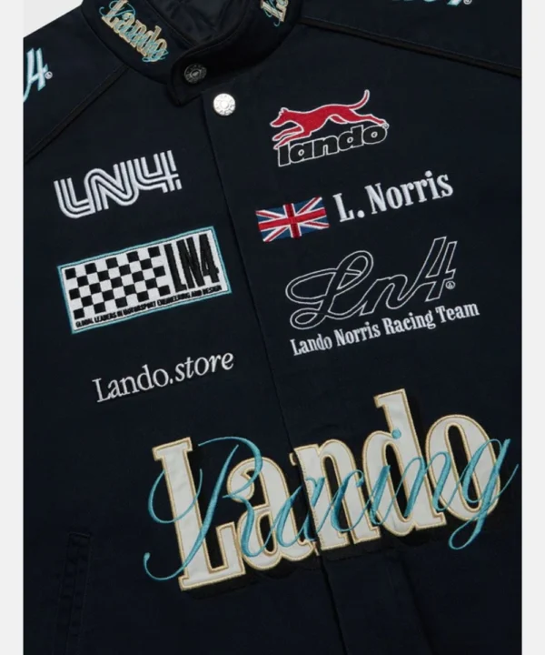 Lando Norris LN4 Racing Bomber Jacket