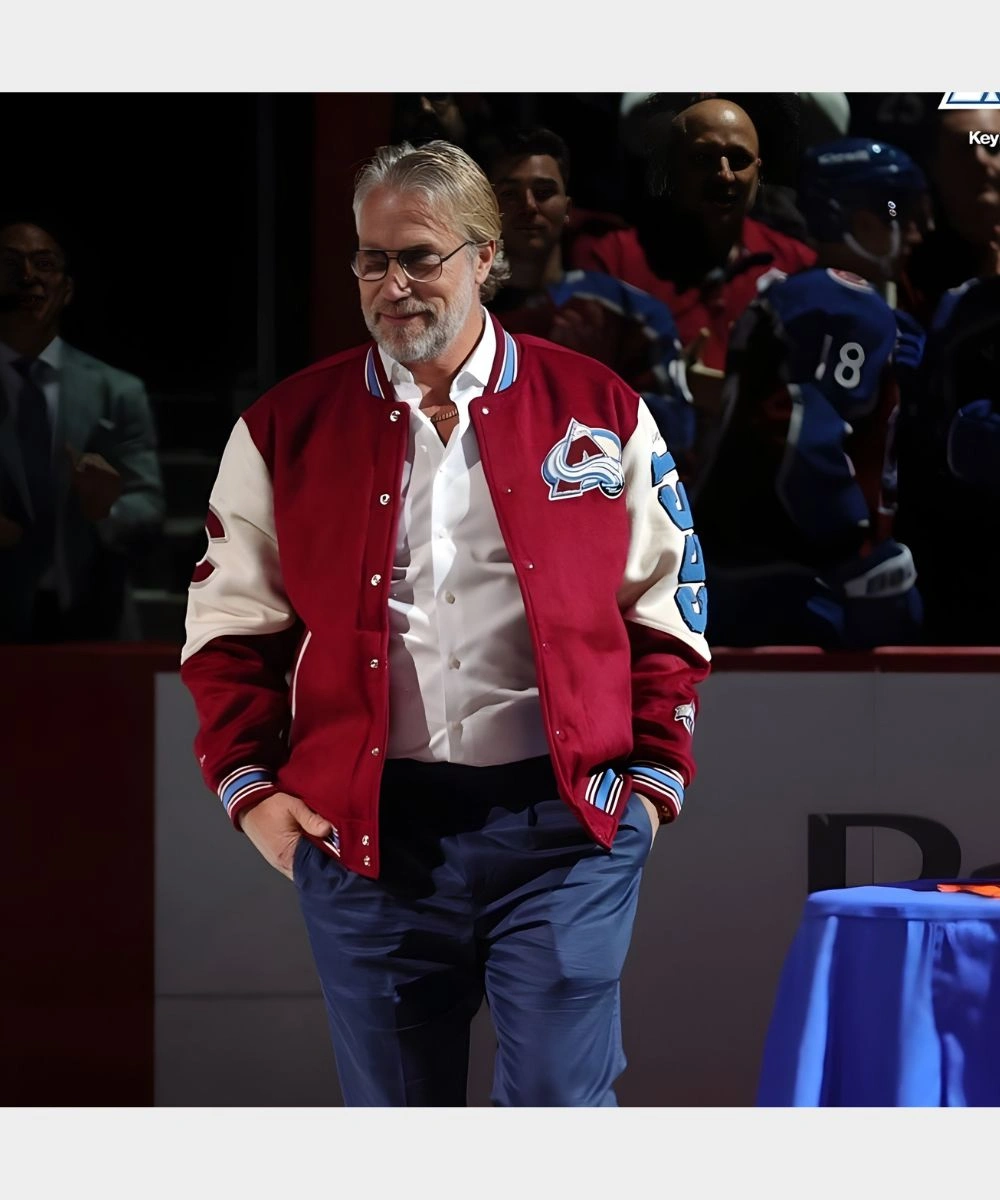 Colorado Avalanche Peter Forsberg 30th Anniversary Celebration Varsity Jacket