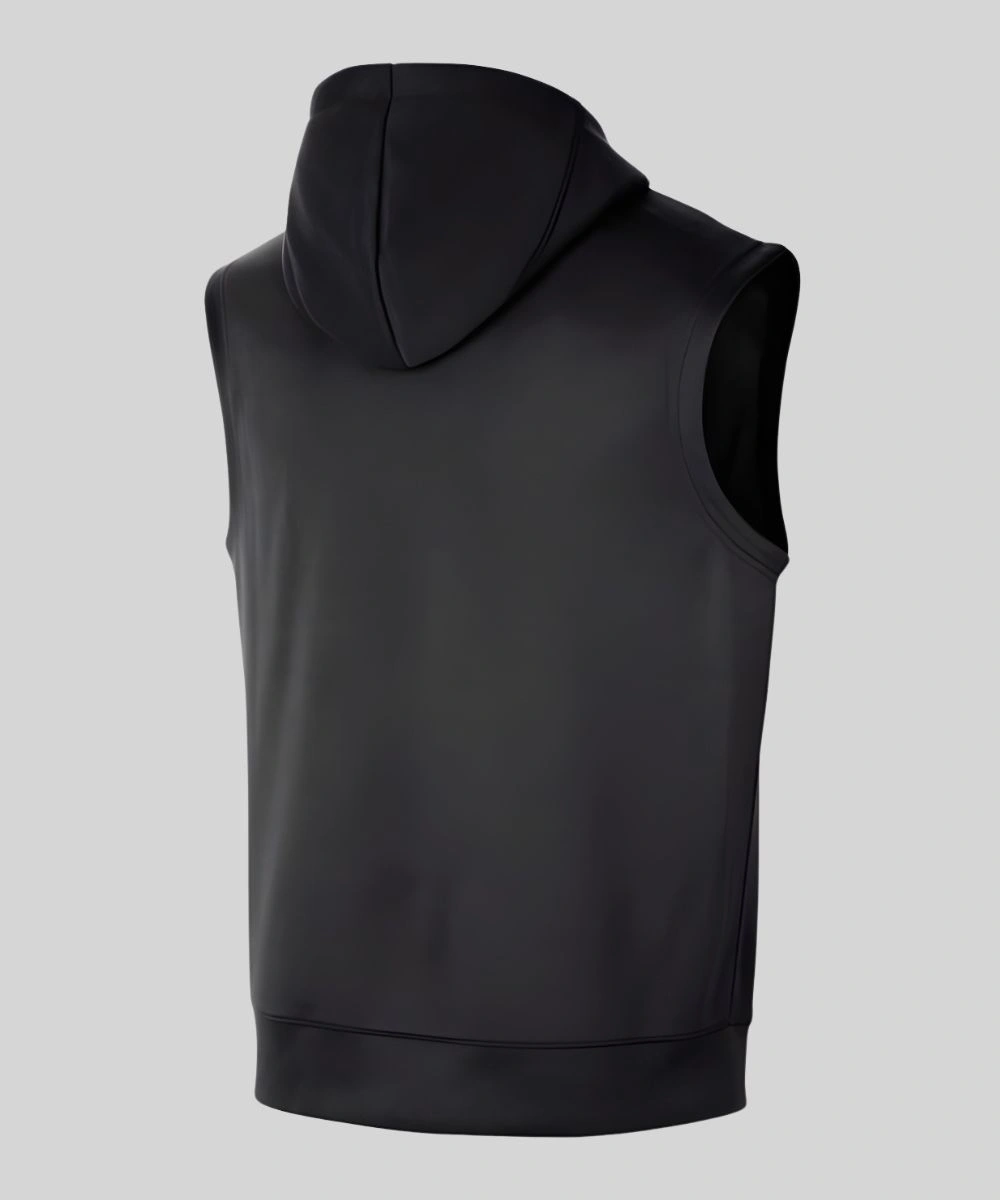 Lebron James Lakers Sleeveless Hoodie Black