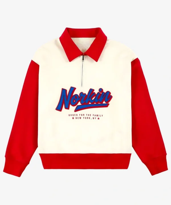 Marty Supreme x Golf Wang Norkin Quarter Zip Pullover Sweatshirt