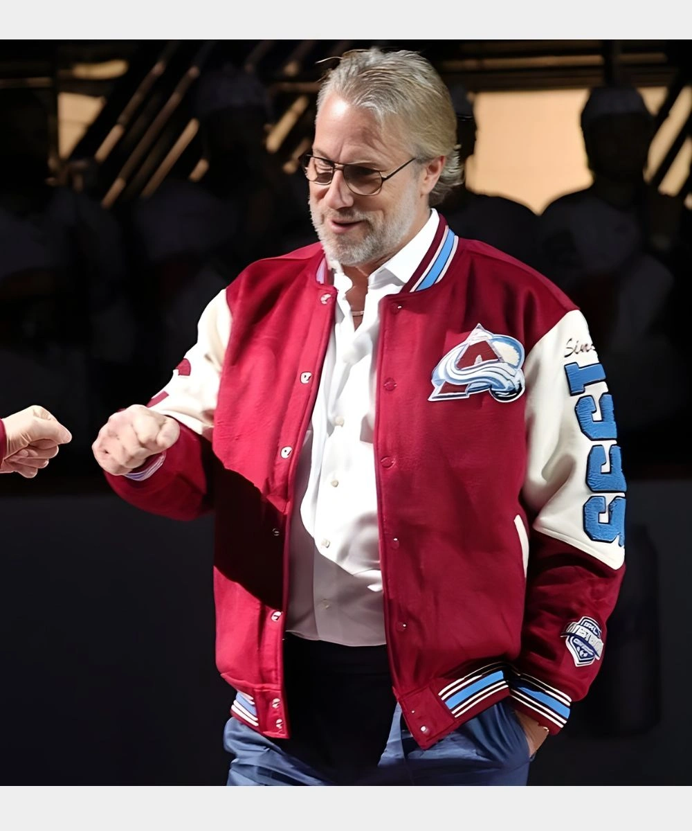 Peter Forsberg Colorado Avalanche 30th Anniversary Celebration Jacket