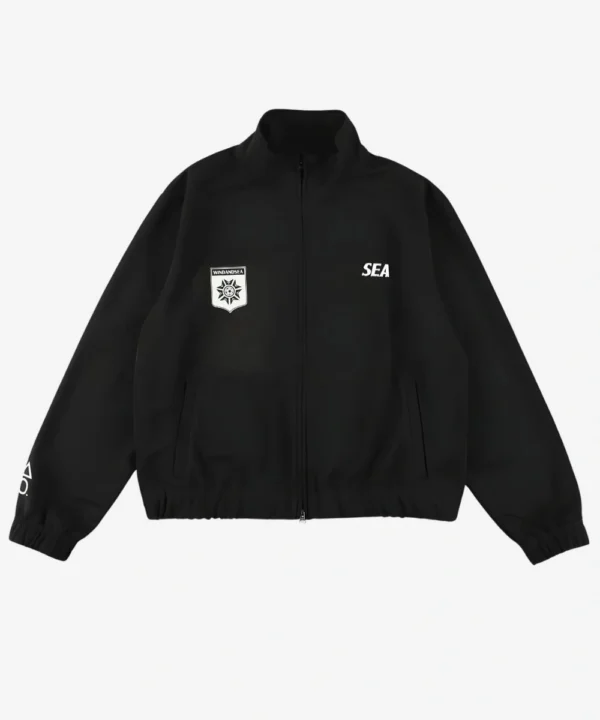 Playstation x Wind and Sea Black Track Jacket
