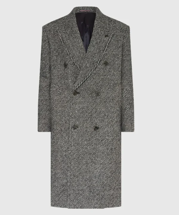 Premier League Los Angeles FC 2025 Champions League Son HeungMin Grey Tweed Coat