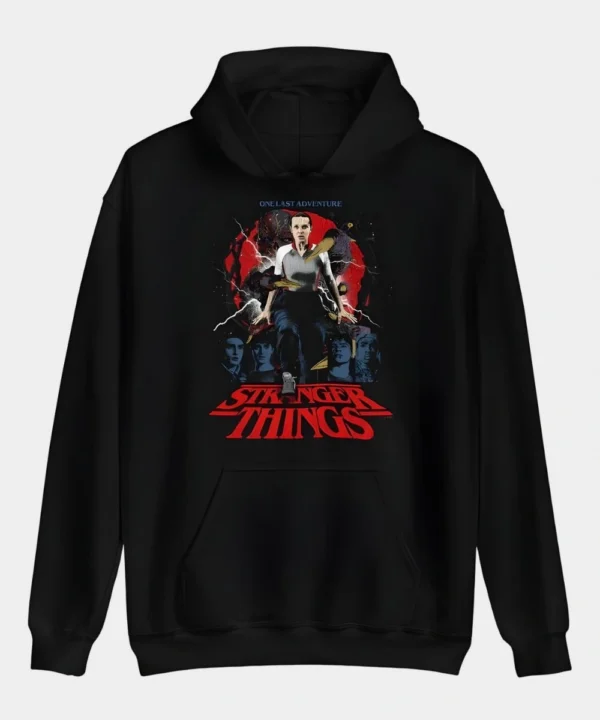 Stranger Things Hoodie Rucking Fotten x Upside Down Pictures