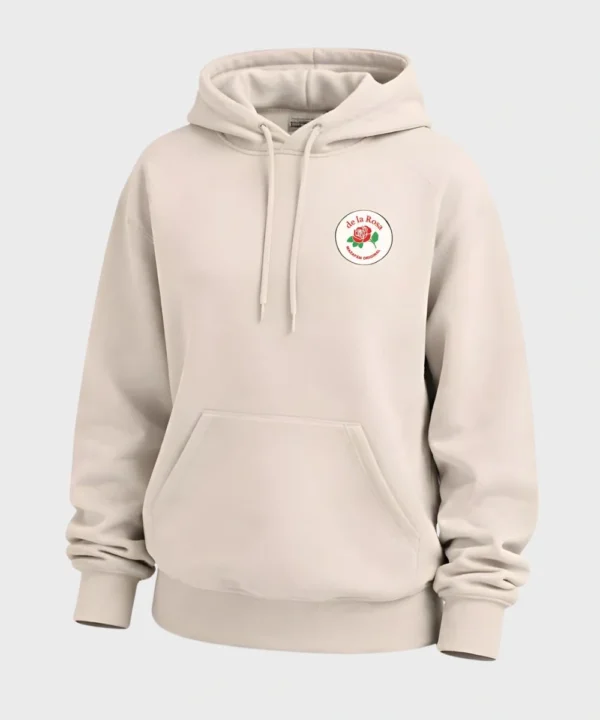 De La Rosa Mazapan Fleece Pullover Beige Hoodie