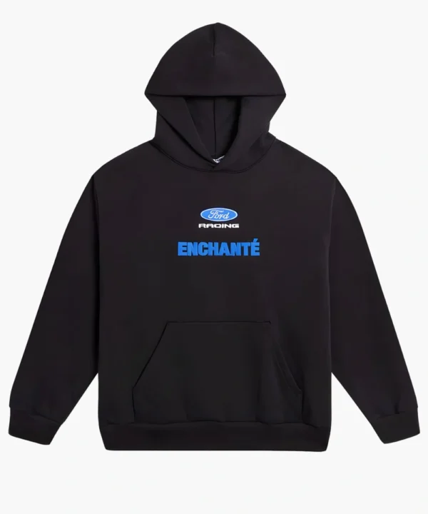 Enchanté x Ford Racing Black Pullover Fleece Hoodie