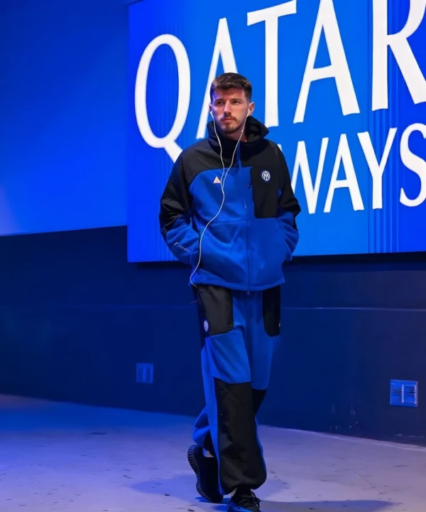 Inter Milan PrimaLoft Skull Peak Men's Nike ACG Storm-FIT Anthem Football Track Jacket Black & Blue