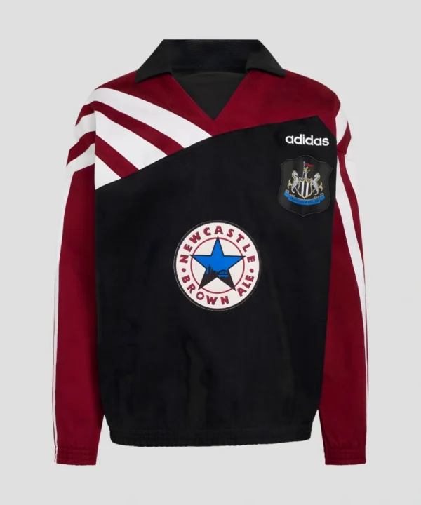 Men's Adidas Newcastle United FC 95/96 Drill Cotton Sweatshirt Black