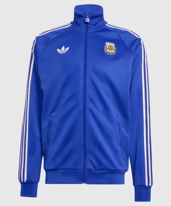 Men's Argentina Originals Adidas Sports Track Blue Jacket