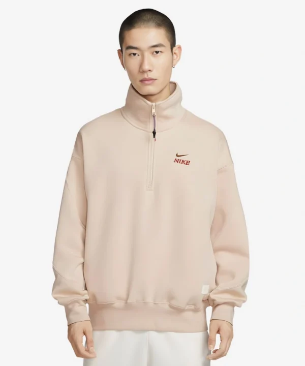 Men's Nike Sportswear LNY 2026 Half-Zip Sweatshirt Beige