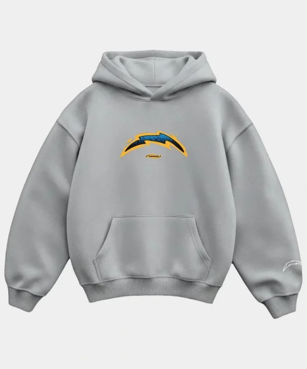 SEEN x Los Angeles Chargers Gray Vintage Voltage Hoodie