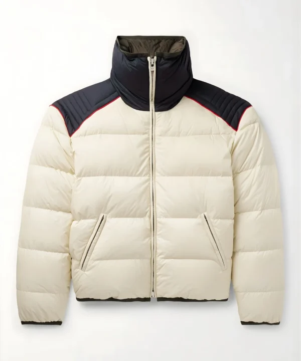 TV host Andy Cohen New Year LORO PIANA Slim-Fit Reversible Quilted Shell Down Jacket