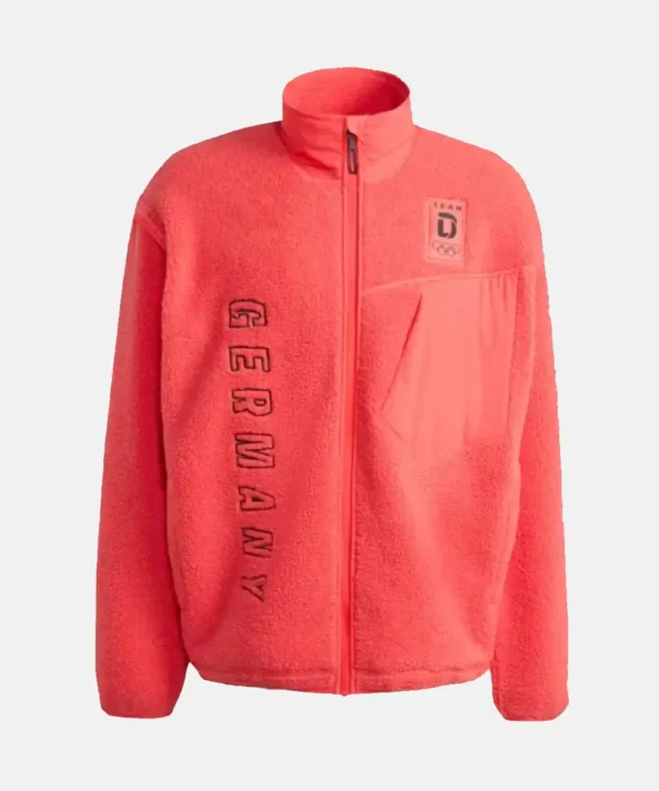 Team D Xploric High Pile Fleece Jacket Orange