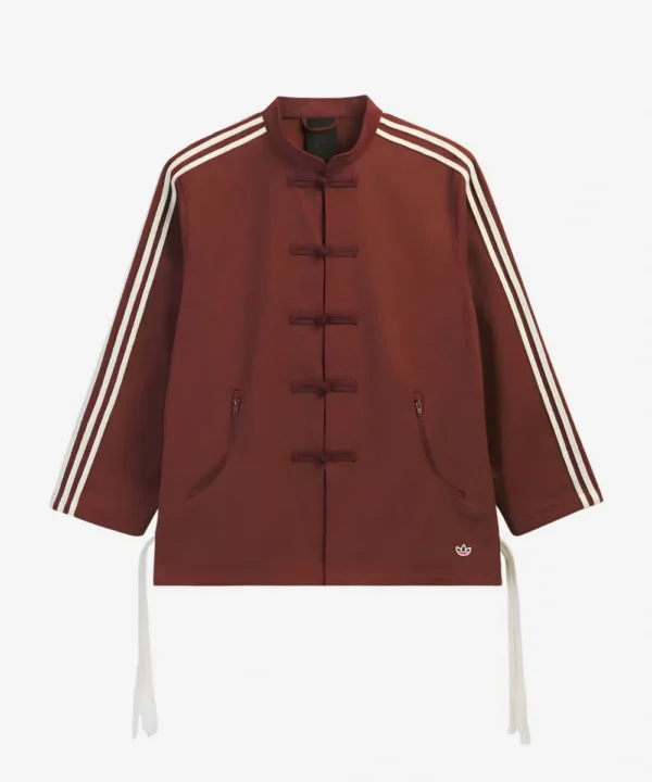 Adidas Originals 2026 Traditional Chinese-Inspired x Clot Brown Track Jacket By Edison Chen