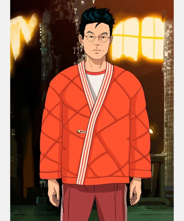 Adidas Originals x Clot Wrap Orange Puffer Jacket by Edison Chen