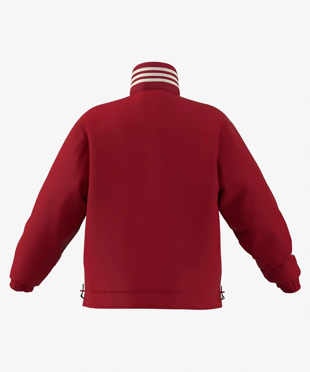 Adidas Padded LNY Black & Red Loose-fit Jacket Men's