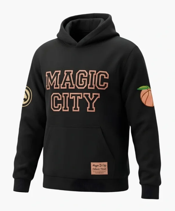 Atlanta Hawks 2026 Magic City Black Hoodie