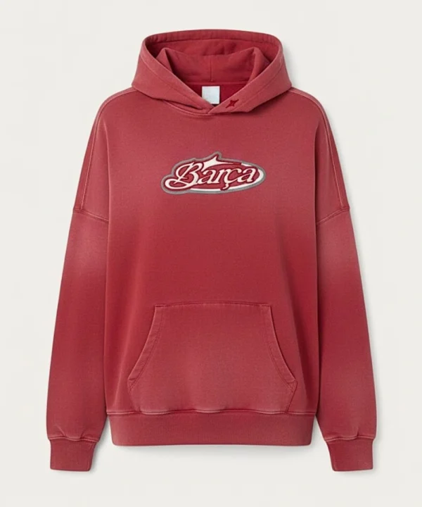 Barça Aftermatch Red Hoodie