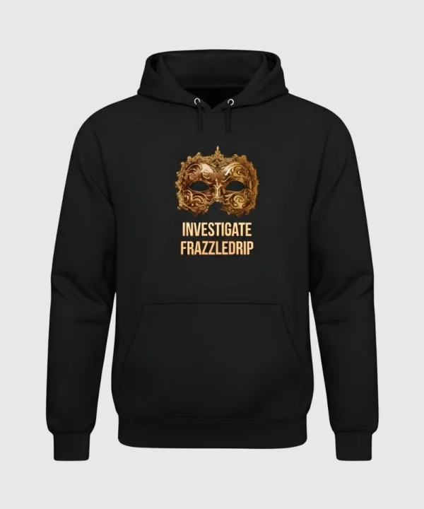 Investigate Frazzledrip Fleece Pullover Hoodie Black