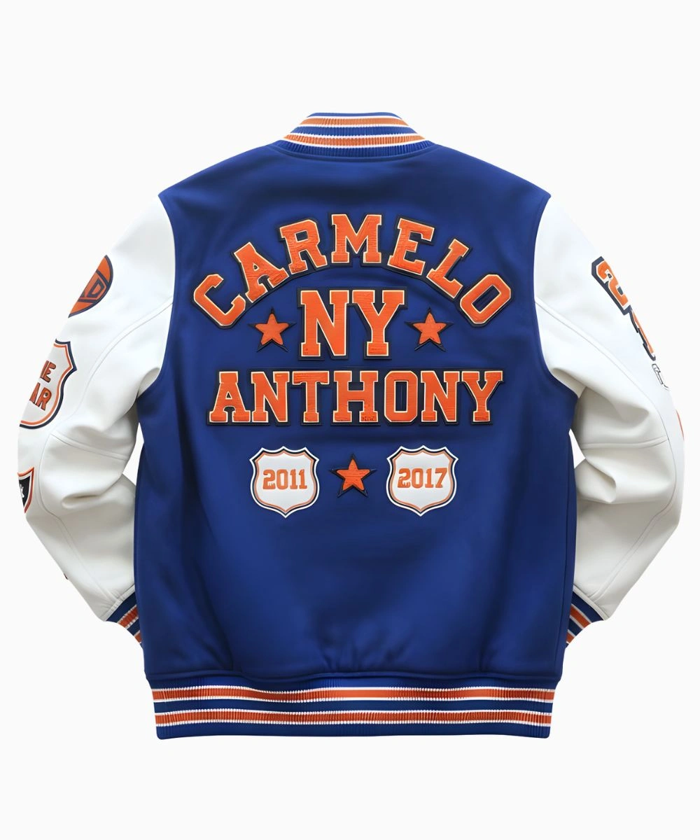 New York City 2026 Carmelo Letterman Varsity Jacket