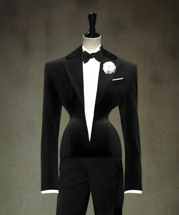 Puerto Rican Rapper And Singer Bad Bunny 2026 Grammy Award Black Velvet Blazer