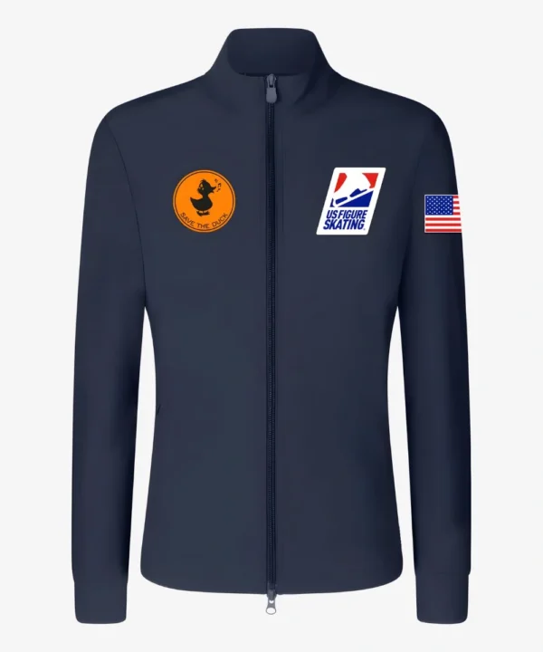 Winter Olympics 2026 U.S. Figure Skating Save The Duck Team USA Navy Blue Jacket
