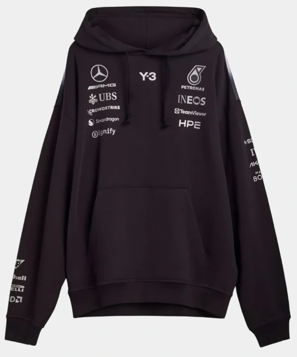 Adidas Y-3 Mercedes AMG Petronas F1 Black Hoodie