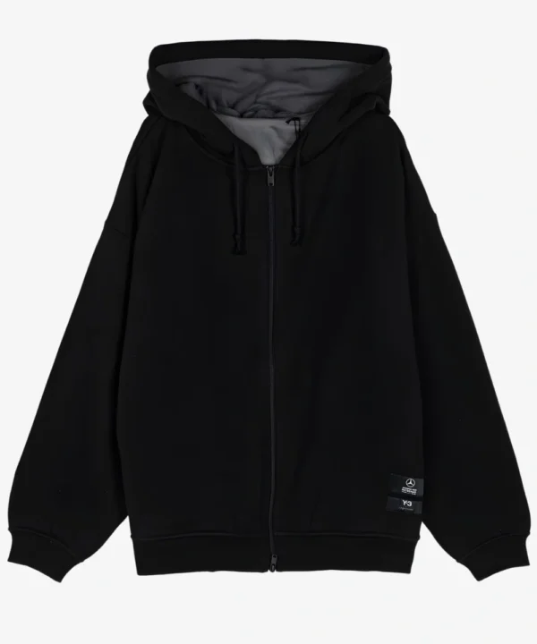 Adidas Y-3 Mercedes AMG Petronas F1 Team Zipper Black Hoodie