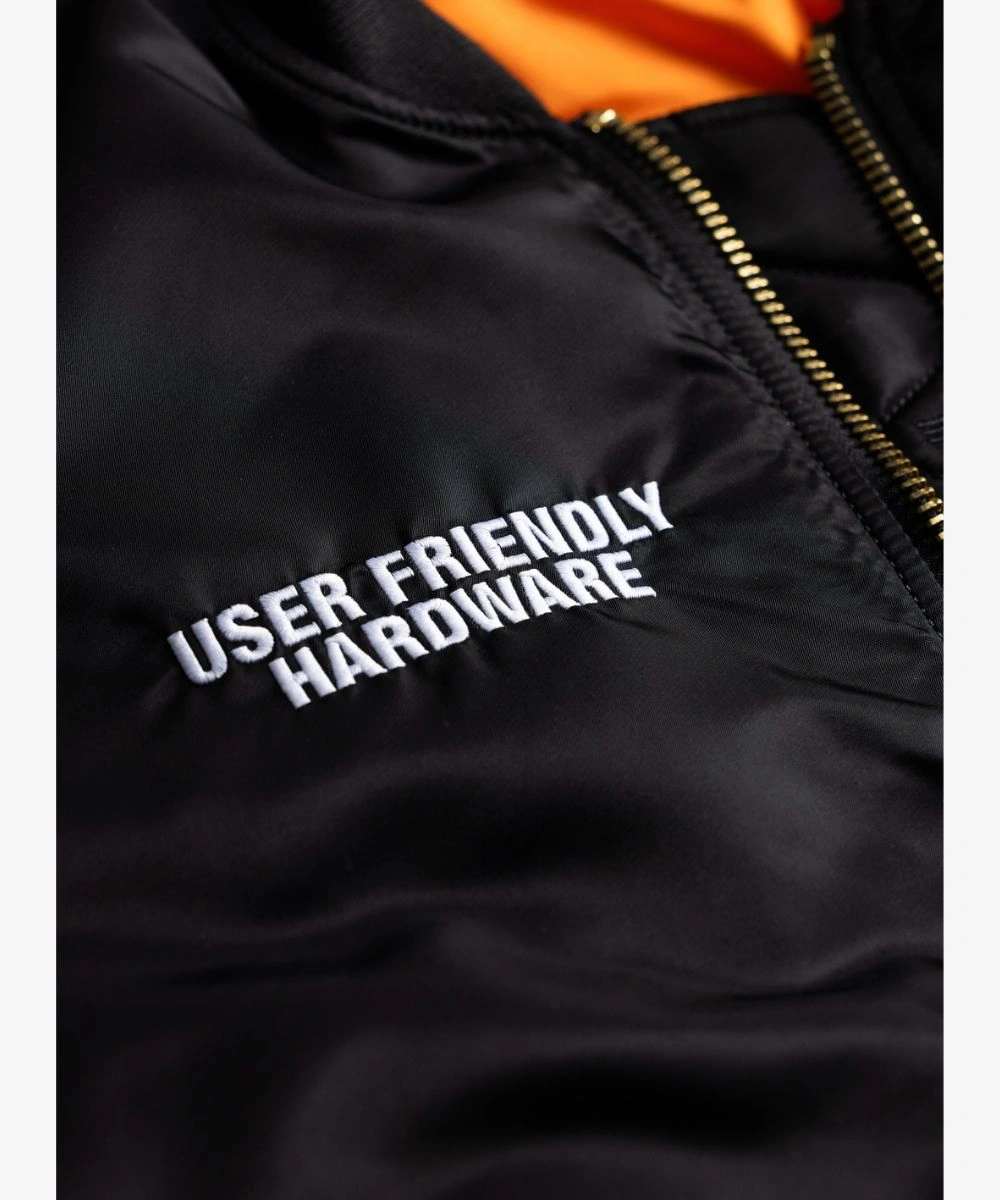 Alpha Industries x TEILE MA-1 Black Bomber Jacket