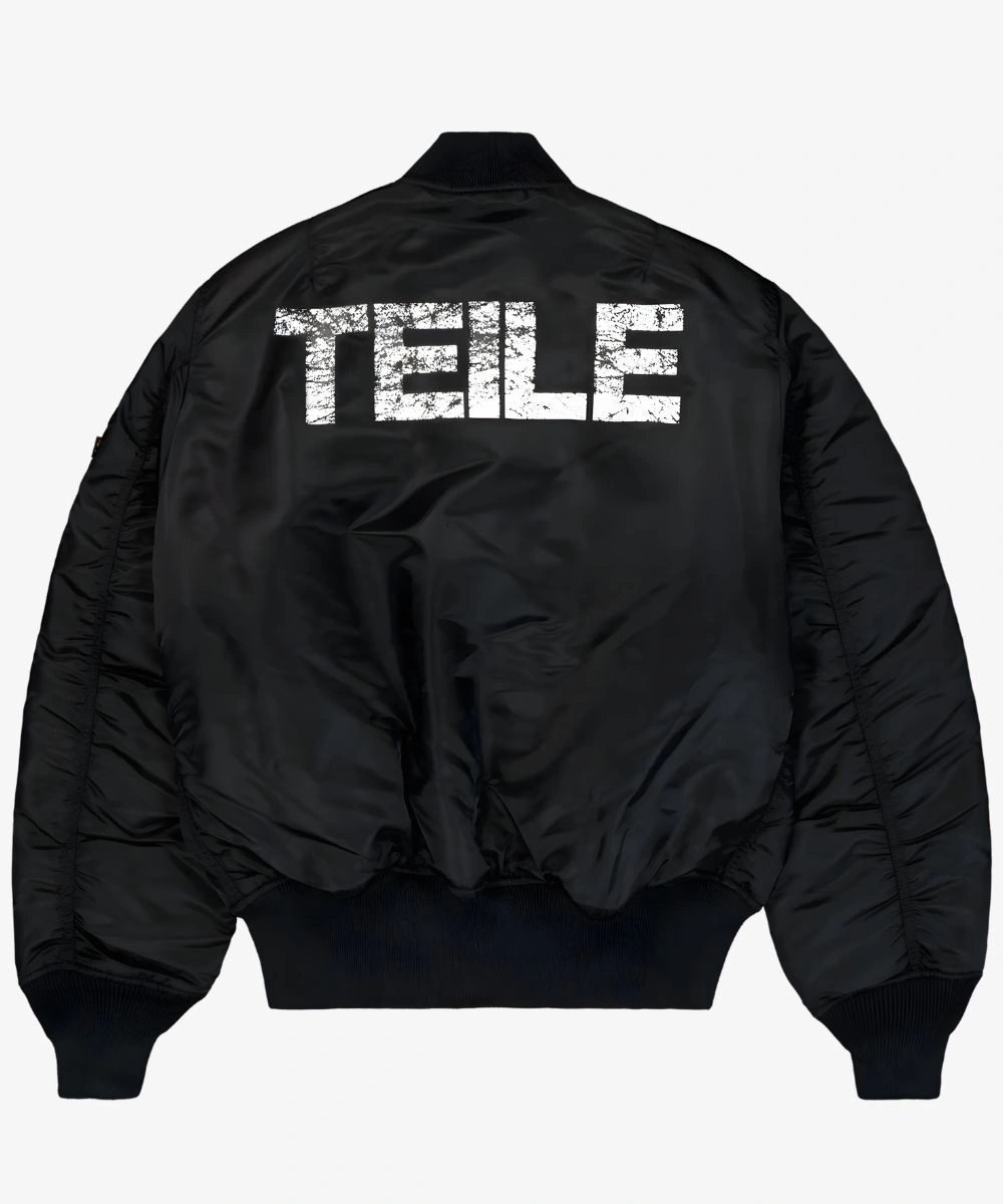 Alpha Industries x TEILE MA-1 Bomber Jacket Black