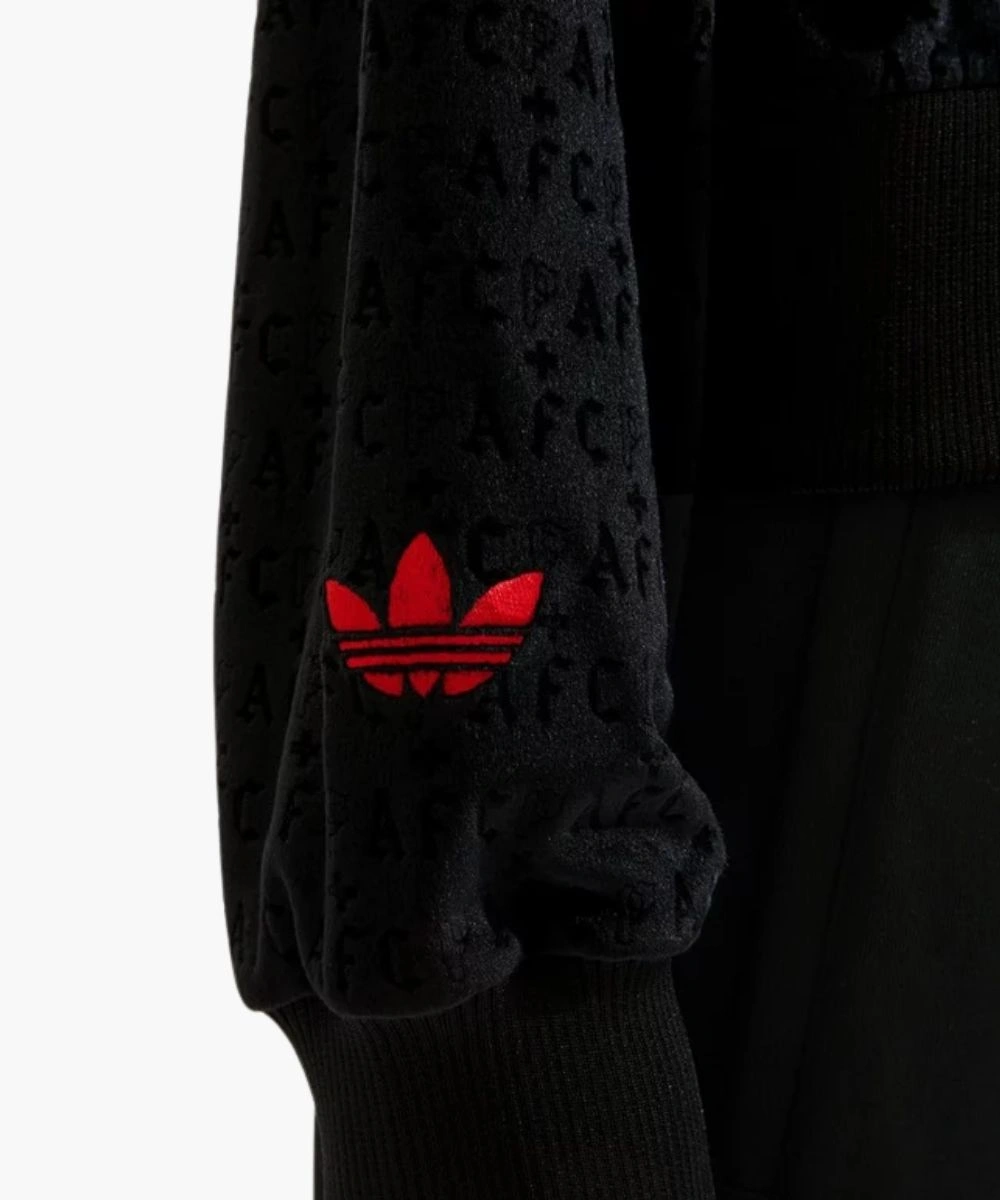 Arsenal Adidas Places+Faces 25/26 Jacket Black