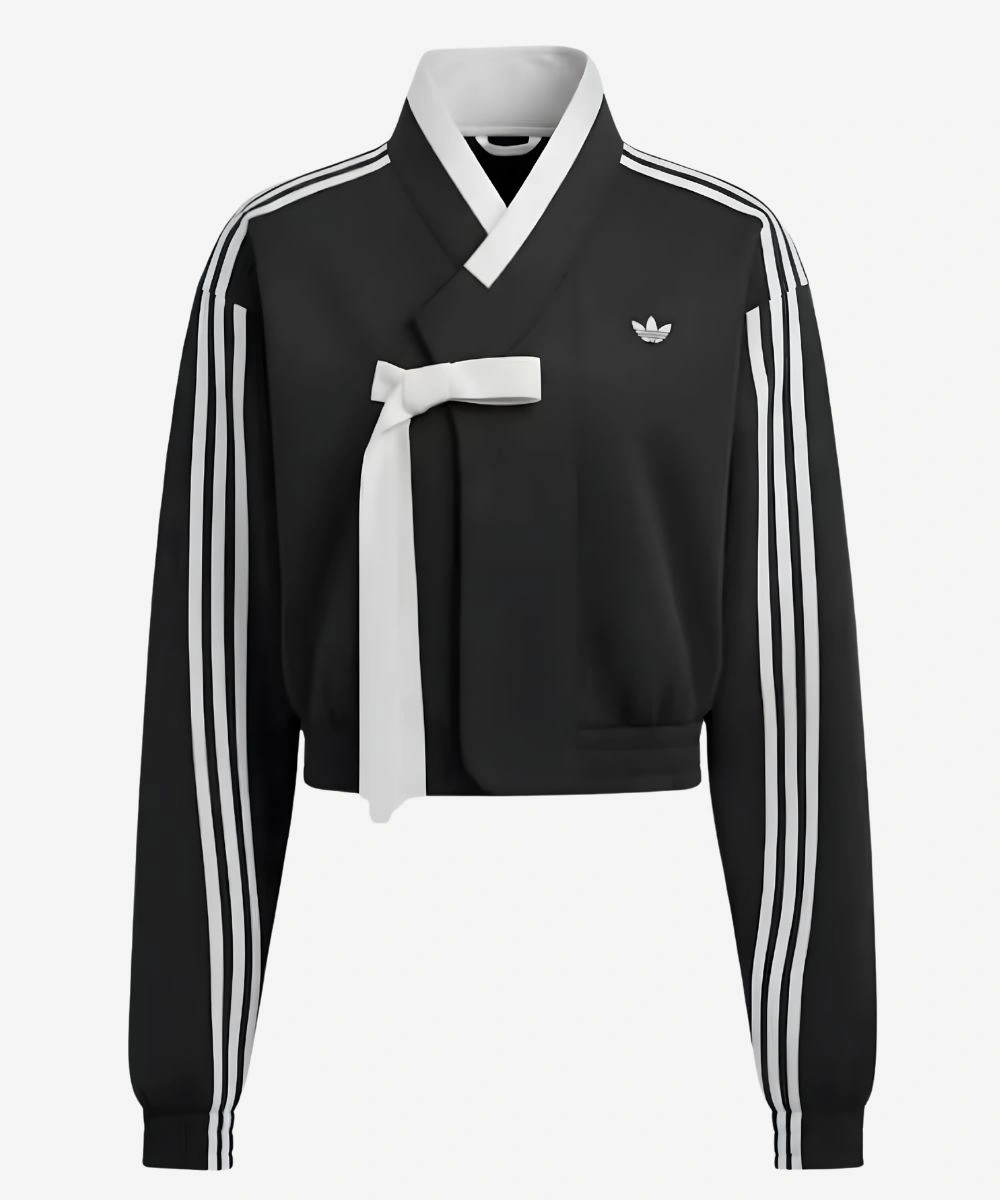 BABYMONSTER Adidas Hanbok Fusion Black Jacket Women's
