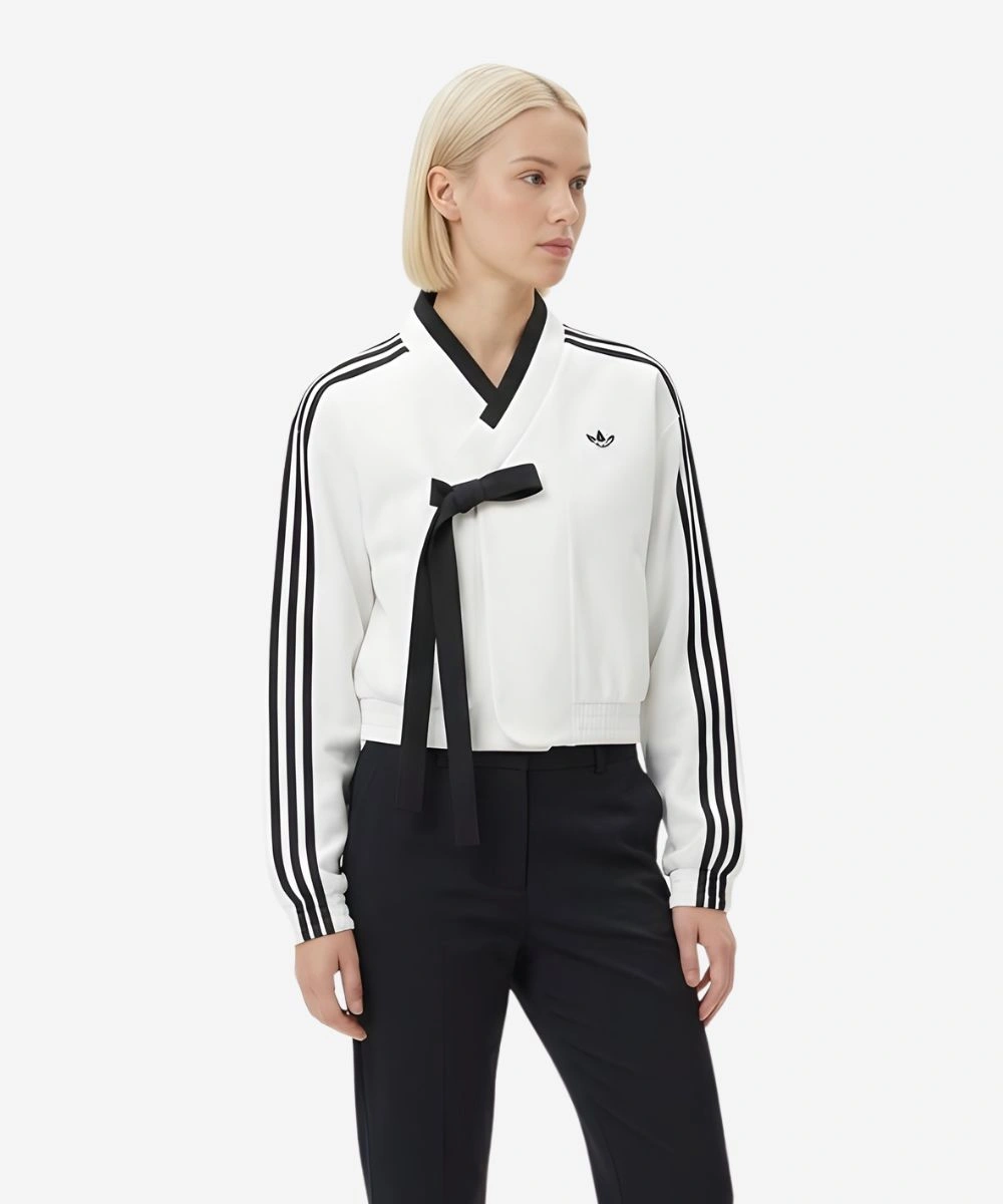 BABYMONSTER x Adidas Hanbok Fusion Jacket White