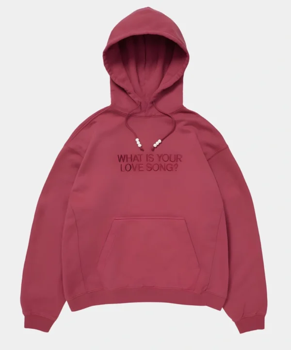 BTS Arirang What is Your Love Song Hoodie Red