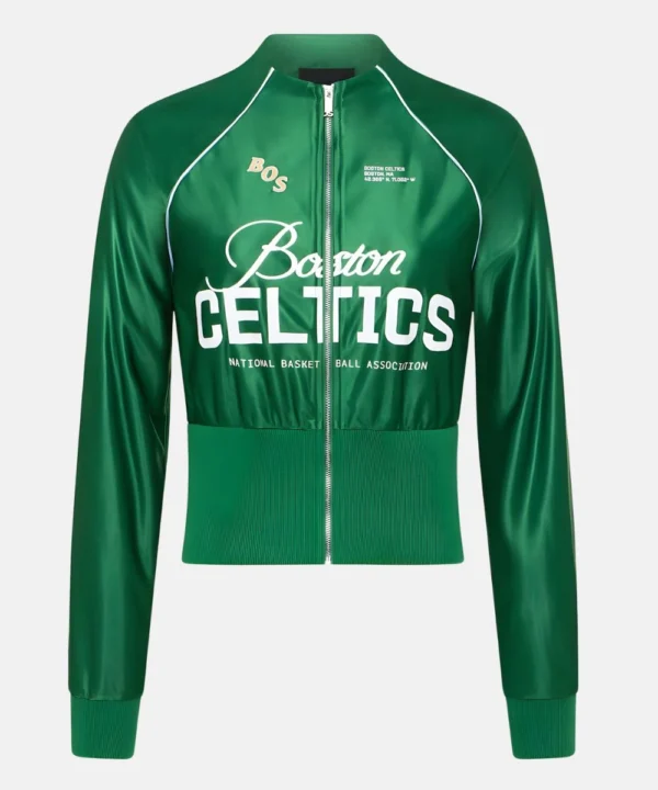 Boston Celtics Off Season x NBA Women's Cropped Track Jacket