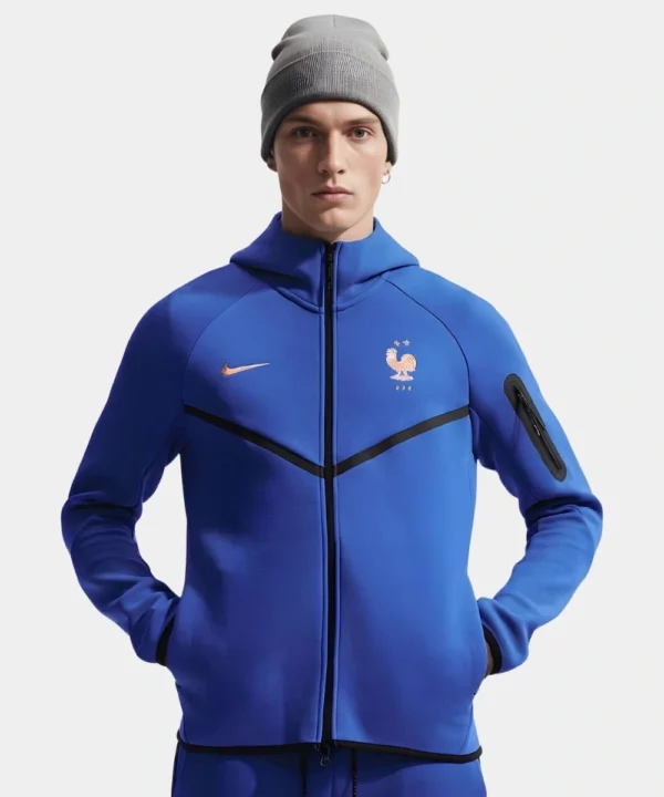 France Nike 2026 Tech Fleece Windrunner Hoodie