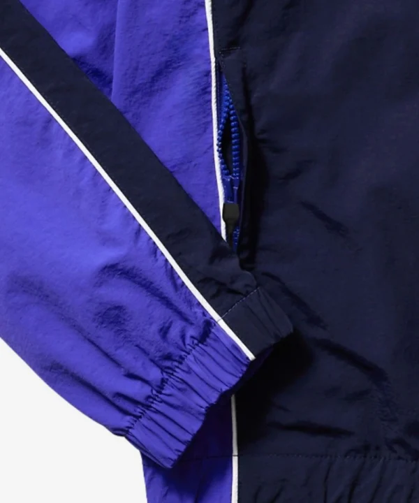 Gap Awake NY Recycled Blue Track Oversized Jacket