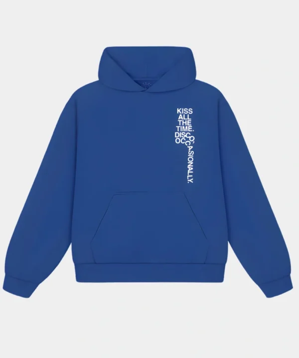 Harry Styles Merch Tracklist Hoodie Blue