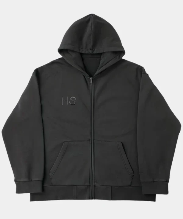 Harry Styles Special Tracklist Zipper Hoodie Black