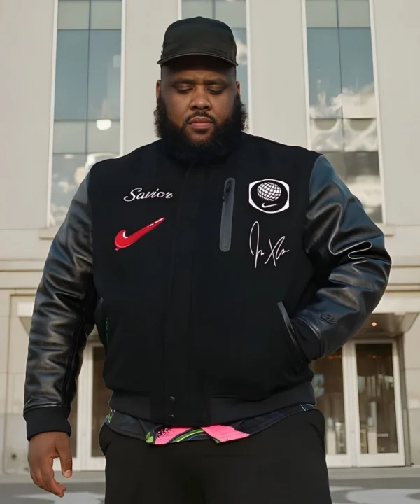 Jae Tips Savior Nike Jacket Black