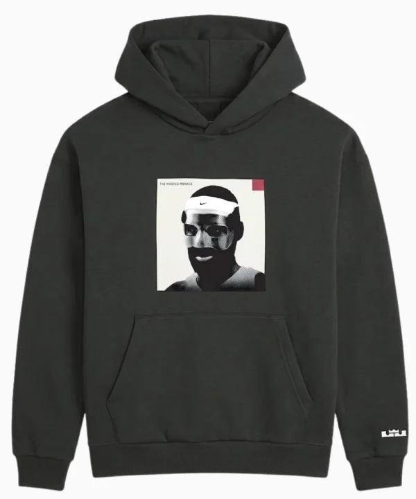 LeBron Masked Menace Hoodie Black