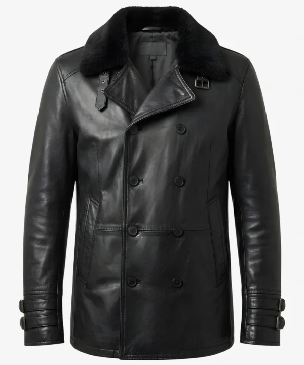 Leon S. Kennedy Resident Evil Requiem Black Leather Jacket