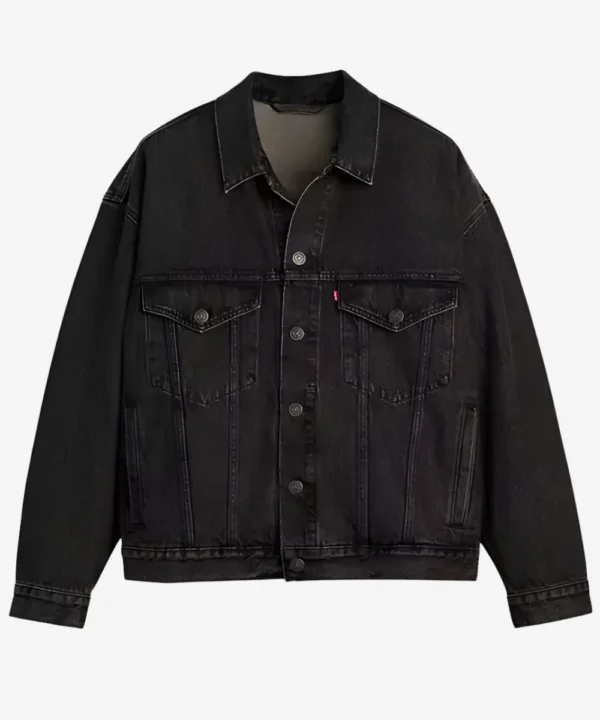 Levi's Air Jordan Denim Jean Jacket Black