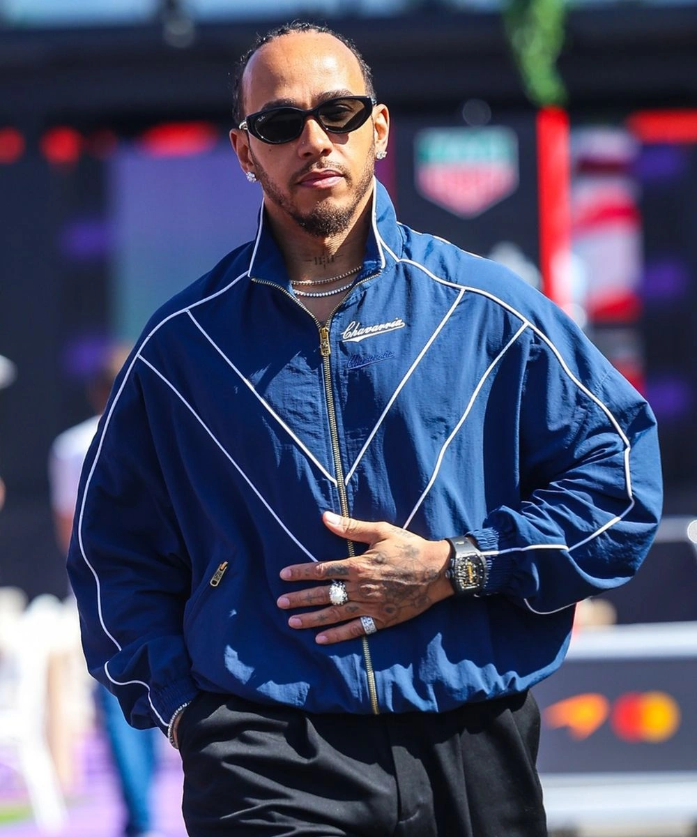Lewis Hamilton Willy Chavarria Bad Boy Track Jacket