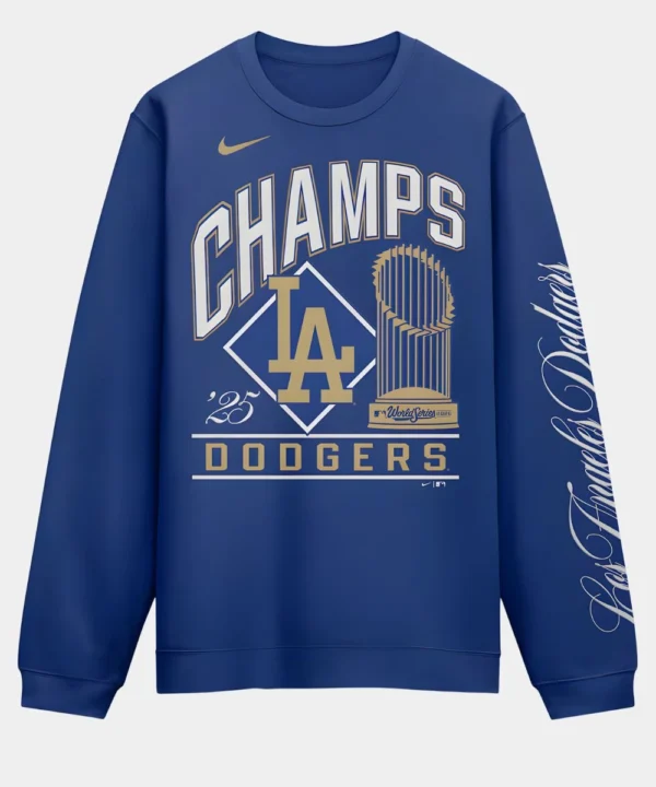 Men's Los Angeles Dodgers Nike 2026 Sweatshirt Blue