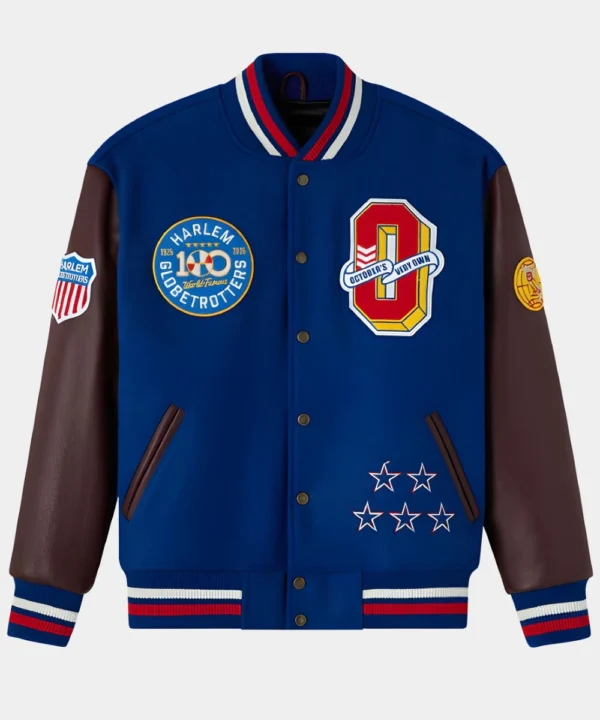 OVO x Harlem Globetrotters Varsity Jacket