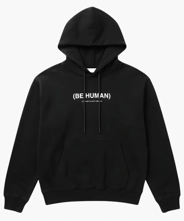 Off White x Kid Cudi Be Human Black Hoodie