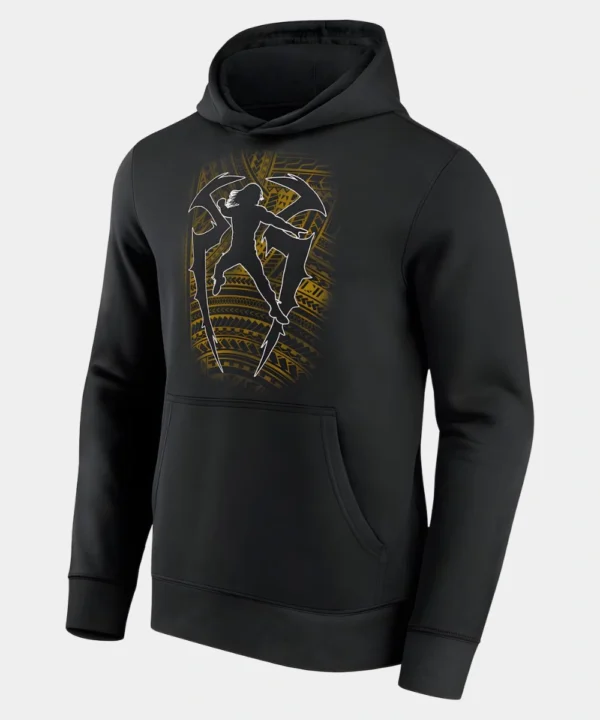 Roman Reigns Tribal Logo Black Hoodie