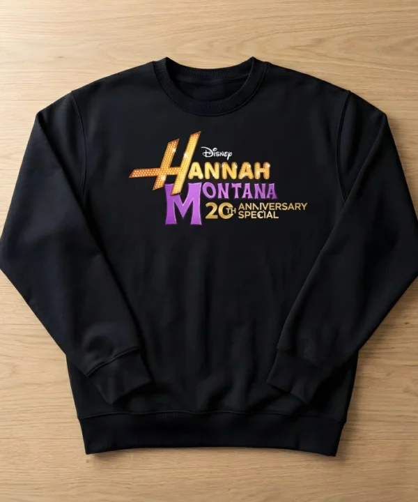 Stoney Clover Hannah Montana Sweatshirt Black