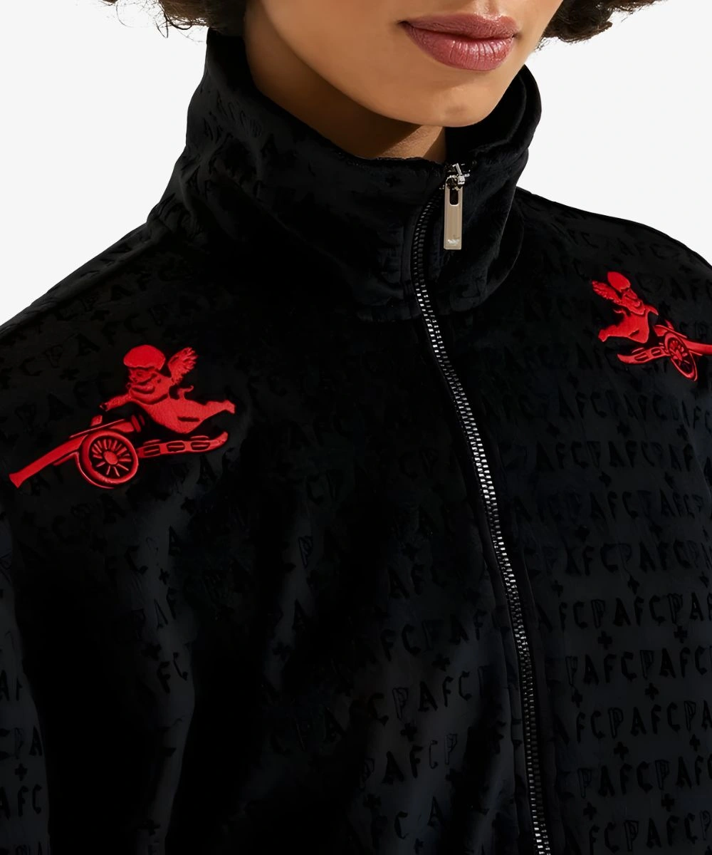 Women's Arsenal Adidas Places+Faces 25/26 Jacket Black
